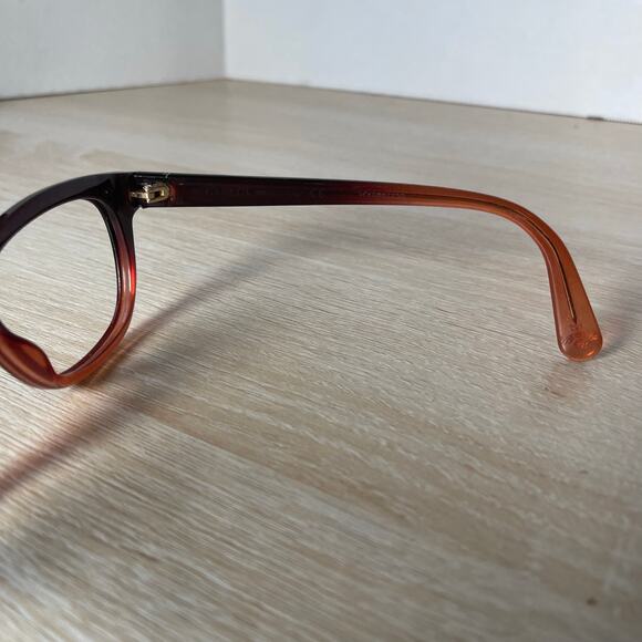 Gucci GG0372O 003 Eyeglasses Burgundy Bumble Bee Tip Frames Only 51-17-140 - Picture 8 of 10